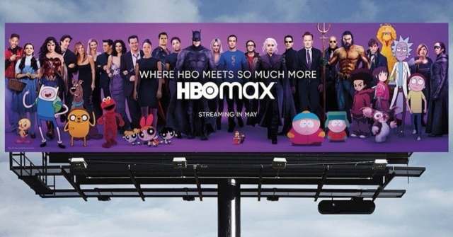 HBOmax billboard